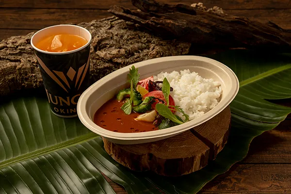 冷やしベジタブルカレー