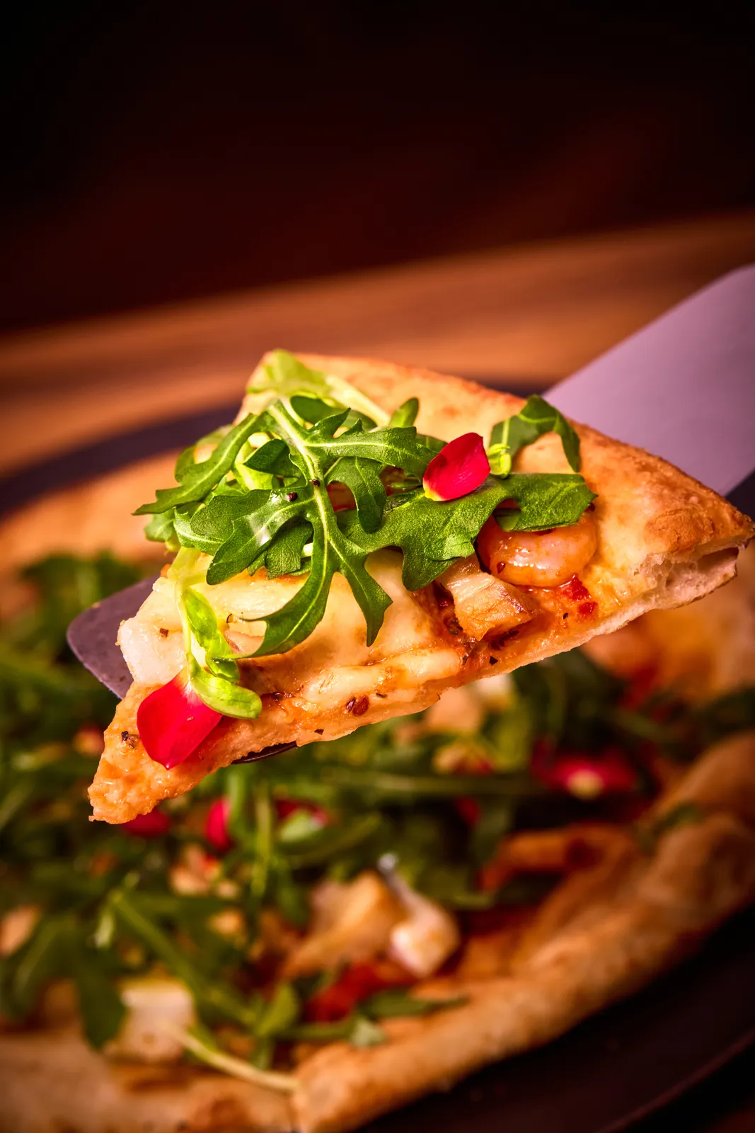 ピッツァ グリーン ハーベスト
～塩豚、シーフード、トマト～