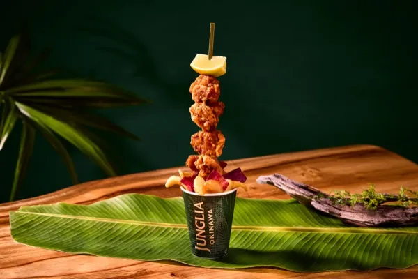 THE WILD 炸雞塔＆薯條（4月22日起開售）