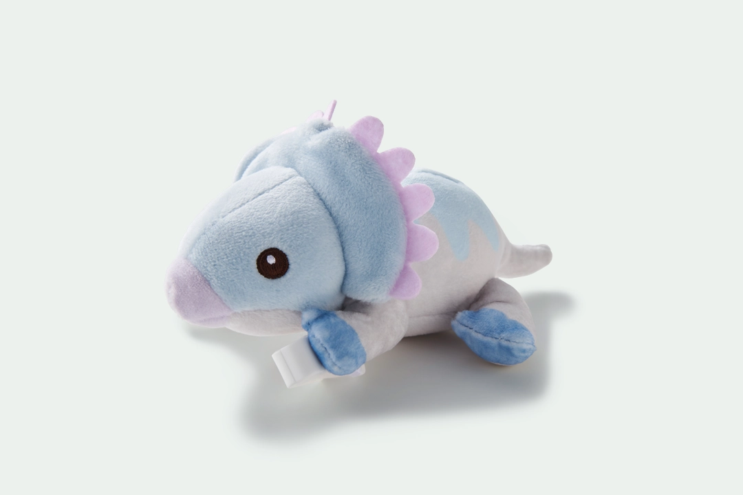 肩乗りぬいぐるみ パキリノサウルス