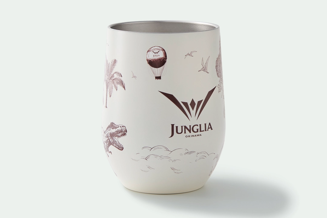 Stainless Steel Tumbler Park Scene
